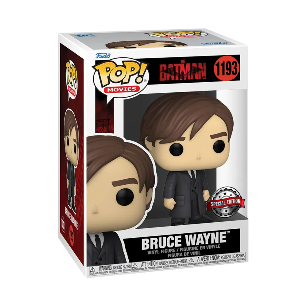 Funko Pop! The Batman - Bruce Wayne Vinyl Figure #1193 (60102)