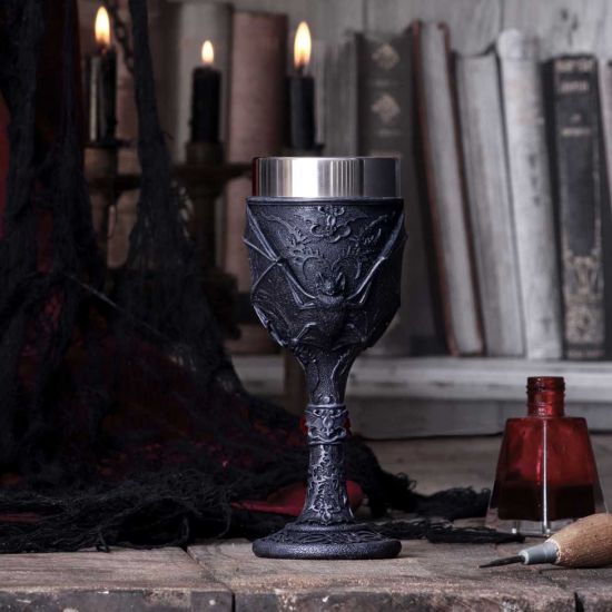 Nemesis Now Wiccan & Witchcraft Collection - Dark Fang Bat Goblet (Black)
