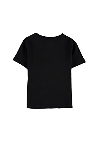 Boruto: Naruto Next Generations Mädchen-Kurzarm-T-Shirt, schwarz, 8 Jahre
