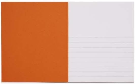 Rhino 8 x 6.5 Composition Notebooks - 48-Page Split Page Design | 10-Pack Orange Cover 4