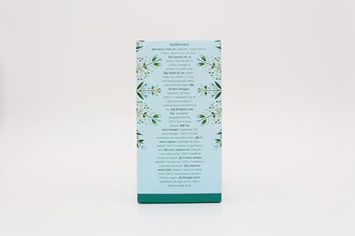 English Tea Shop Organic Pure White Tea - 20 Tea Bag Sachets 6