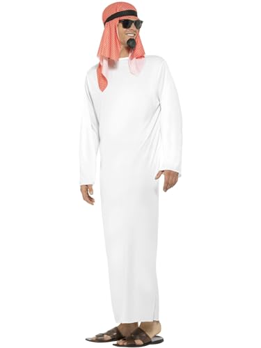 Smiffys Sheikh Costume - Adult Fancy Dress for Role Play 9