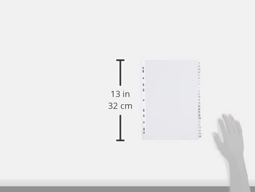 Q-Connect A4 1-50 Mylar Index (Pack of 10) 2