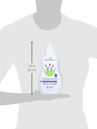 ATTITUDE 2-in-1 Laundry Detergent & Fabric Softener, Plant- & Mineral-Based, 1.05 l 3