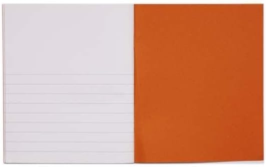 Rhino 8 x 6.5 Composition Notebooks - 48-Page Split Page Design | 10-Pack Orange Cover 6