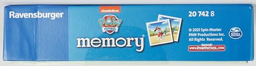 Ravensburger Paw Patrol Mini Memory Game - Matching Card Game for Kids