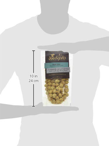 Joe & Seph's Gin & Tonic Popcorn Pouch, 70g - Handmade UK Snack with Natural Ingredients 5