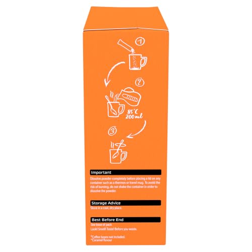 NESCAFÉ 3 in 1 Caramel Instant Coffee (1 Pack of 12 Drinks) 4