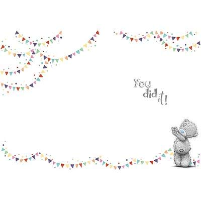 Me To You Tatty Teddy Well Done Greeting Card | 5x7 inch | Hand Finished 2