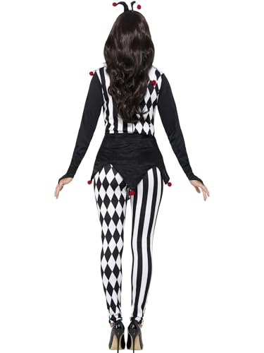 Smiffys Female Jester Costume - Adult 10