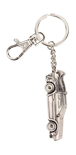 SD Toys SDTUNI20109 Back To The Future DeLorean Metal Keychain