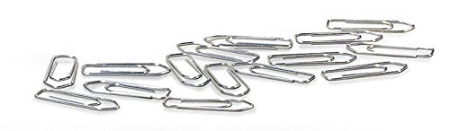 Durable Paper Clips - 32mm Zinc Plated | 1000 Count Box | Strong Grip for Documents