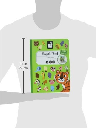 Janod Animals Magnetibook - Educational Magnetic Puzzle Playset 2