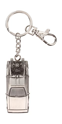 SD Toys SDTUNI20109 Back To The Future DeLorean Metal Keychain