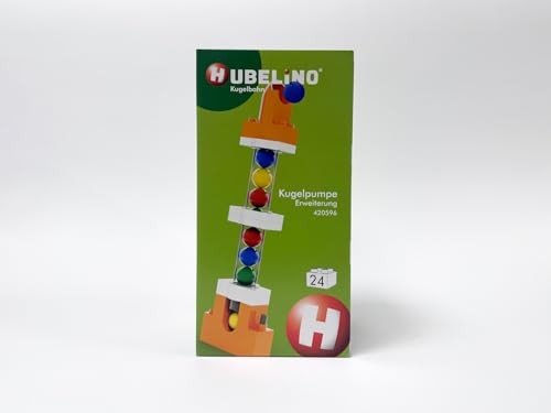 Hubelino 420596 Marble Run Lift Accessory - Ball Pump Expansion Set for Building Toys 17