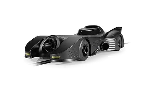 Scalextric C4492 Batmobile - Batman 1989 Slot Car | 1:32 Scale | Super Resistant 4