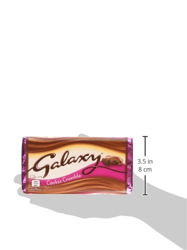 Galaxy Cookie Crumble Milk Chocolate Bar - Movie Night Snack, Chocolate Gift [Blu-ray]