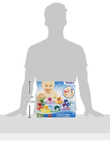 Jouet de bain pour bébé Tomy Toomies Do Re Mi Dolphins | Jouet éducatif et musical pour les tout-petits 4