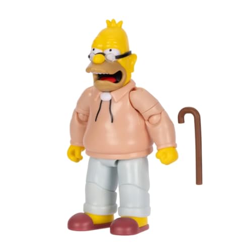 The Simpsons Grampa Simpson Action Figure - 5-Inch (12.7cm) | 14+ Points of Articulation 3