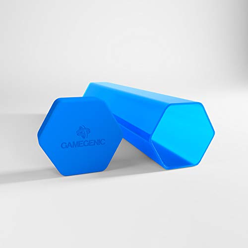 Gamegenic Playmat Tube - Secure Storage for Stitched/Unstitched Mats | Blue | Scratch-Resistant PETG 4