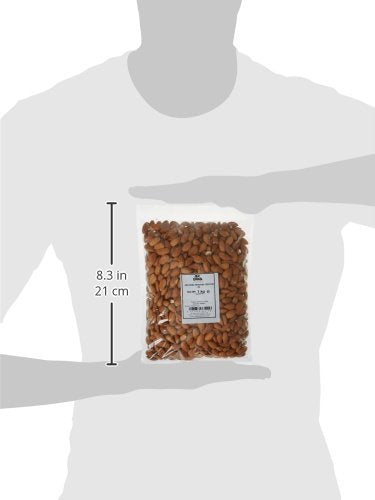 Old India Almonds 1kg - Natural, Additive-Free, GMO-Free, Heat-Sealed Freshness