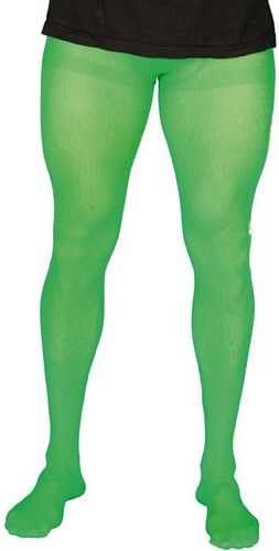 Smiffys Elf Costume Tights - Green (One Size Fits Most)
