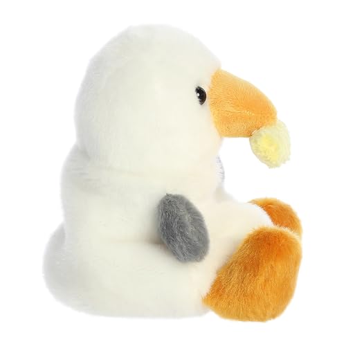 Aurora Palm Pals Buoy Seagull with Fry - 13cm Bean-Filled Plush Toy 4