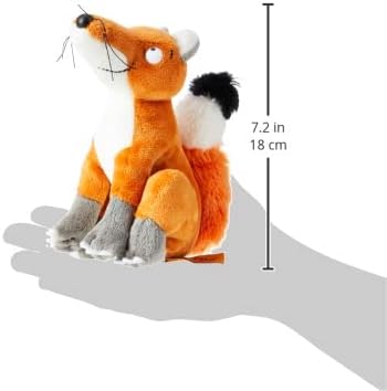Aurora World Gruffalo Fox - 7 Inch Plush Toy, Orange White Grey 2