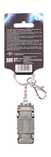 SD Toys SDTUNI20109 Back To The Future DeLorean Metal Keychain