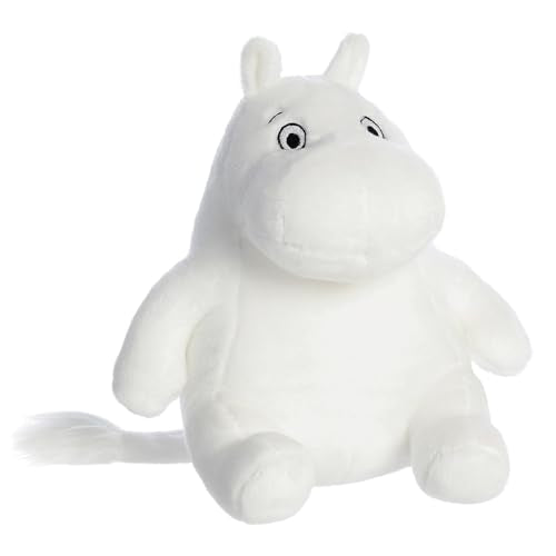 Aurora Moomin 8" White Soft Toy (Model 12585) - Suitable from Birth