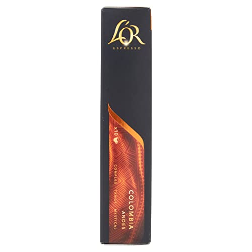 L'OR Origins Colombia Coffee Pods x10 (Pack of 10, 100 Capsules)