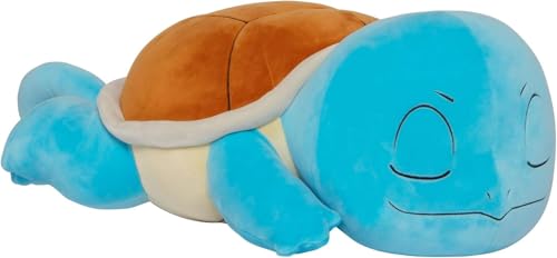 Pokémon Squirtle Sleeping Plush - 18 Inch Stuffed Animal | Polyester | Ages 3+ 4