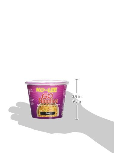 Ko-lee Go Cup Noodles Curry Flavour 65g (Pack of 12)