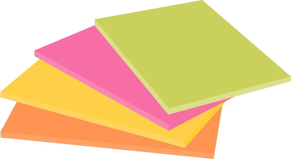 Post-it Super Sticky Notes - 152 x 101 mm Large Pad, Assorted Colors (4 Pads, 45 Sheets/Pad) 2