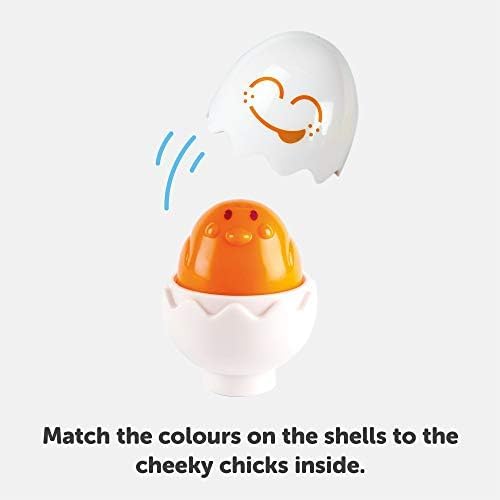 Toomies Hide and Squeak Eggs - Sensory Shape & Colour Sorting Toy for Toddlers 6-36 Months 3