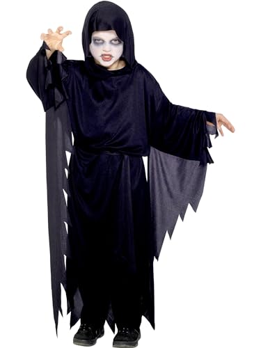 Smiffys Screamer Ghost Costume - Medium (Ages 7-9) (21818S)