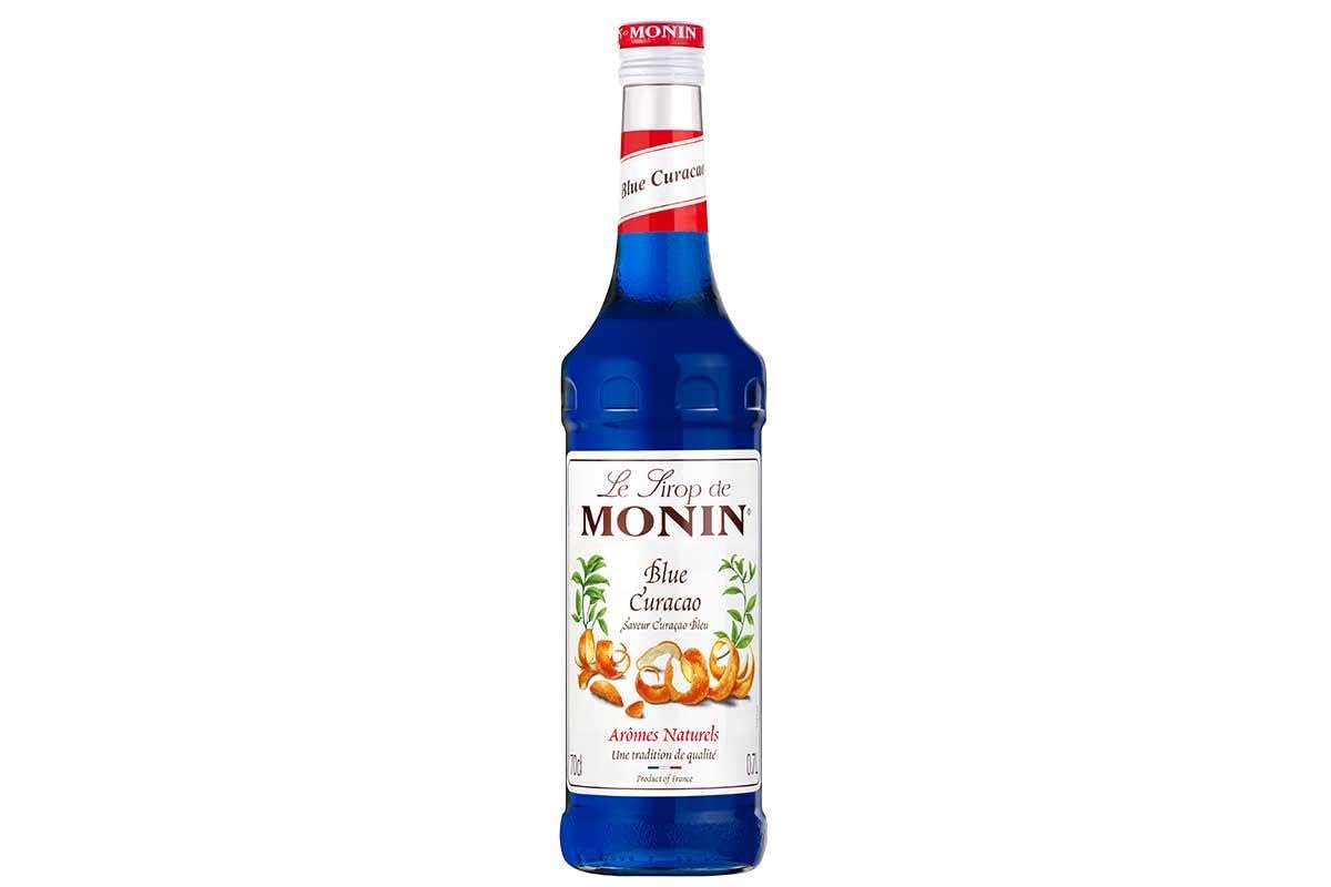 Monin Blue Curacao Syrup - 700ml Bottle | Vegan-Friendly, Allergen-Free, Natural Orange Flavour 4