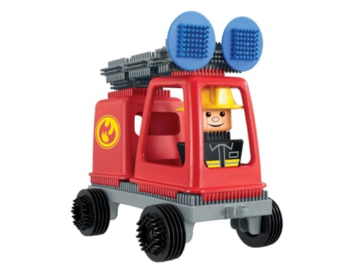 Stickle Bricks Fire Engine Construction Set - Building Toy for Toddlers 18M+