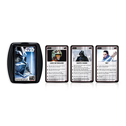 Star Wars Top Trumps Quizspiel, englische Ausgabe. Kämpfe darum, wer der Beste ist