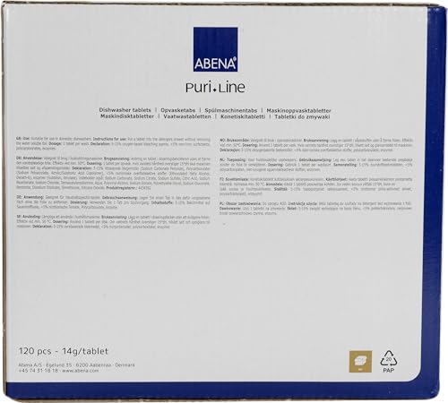 ABENA PuriLine Dishwasher Tablets - 120 Pack Detergent Pods 3