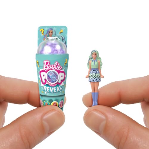 Barbie Mini Barbie Land 5-Pack Pop Reveal Dolls - 1.5-inch Collectible Dolls for Kids 4+