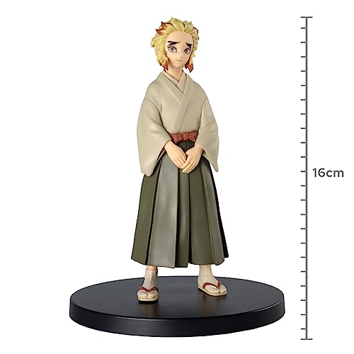 Banpresto Demon Slayer: Kimetsu No Yaiba Senjuro Rengoku Action Figure (BAN19254)