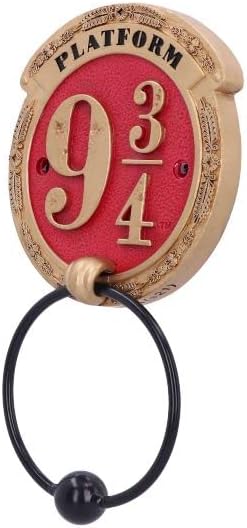 Nemesis Now Officially Licensed Harry Potter Platform 9 3/4 Door Knocker 21.5cm,