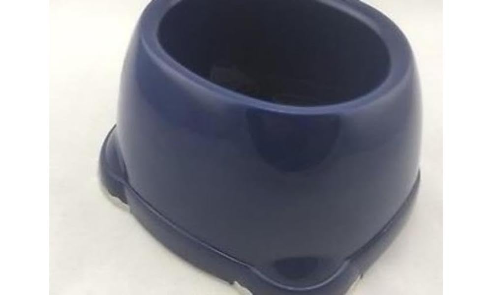Moderna Spaniel Bowl - Blueberry Plastic Bowl for Medium Dogs | Non-Slip Feet 1