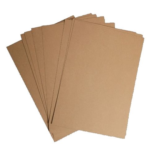 Be Creative A4 Recycled Kraft Paper - 100gsm Weight | 50 Sheets | Double Sided