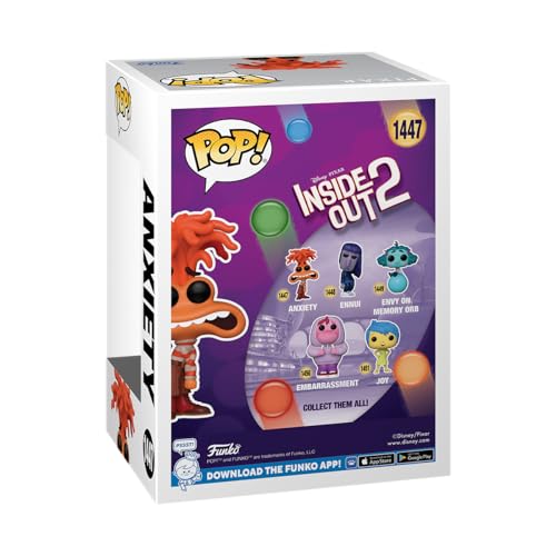 Funko Pop! Disney Pixar Inside Out 2 - Anxiety Vinyl Figure (75996)