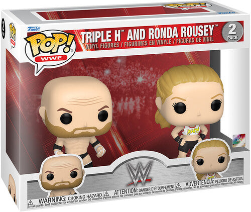 WWE: Rousey/Triple H &amp; Rousey H 2er-Pack Funko Pop! Vinyl