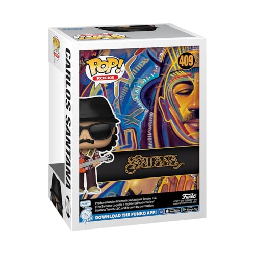 Funko Pop! Rocks - Carlos Santana Vinyl Figure (Model Number: 12345)