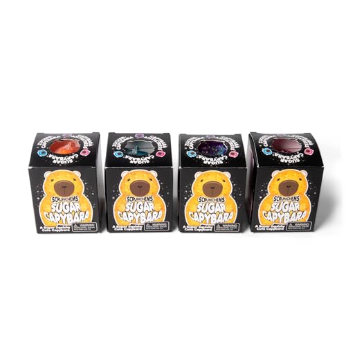 Scrunchems Sugar Capybara - Squishy Stress Relief Toy for Kids and Adults 13