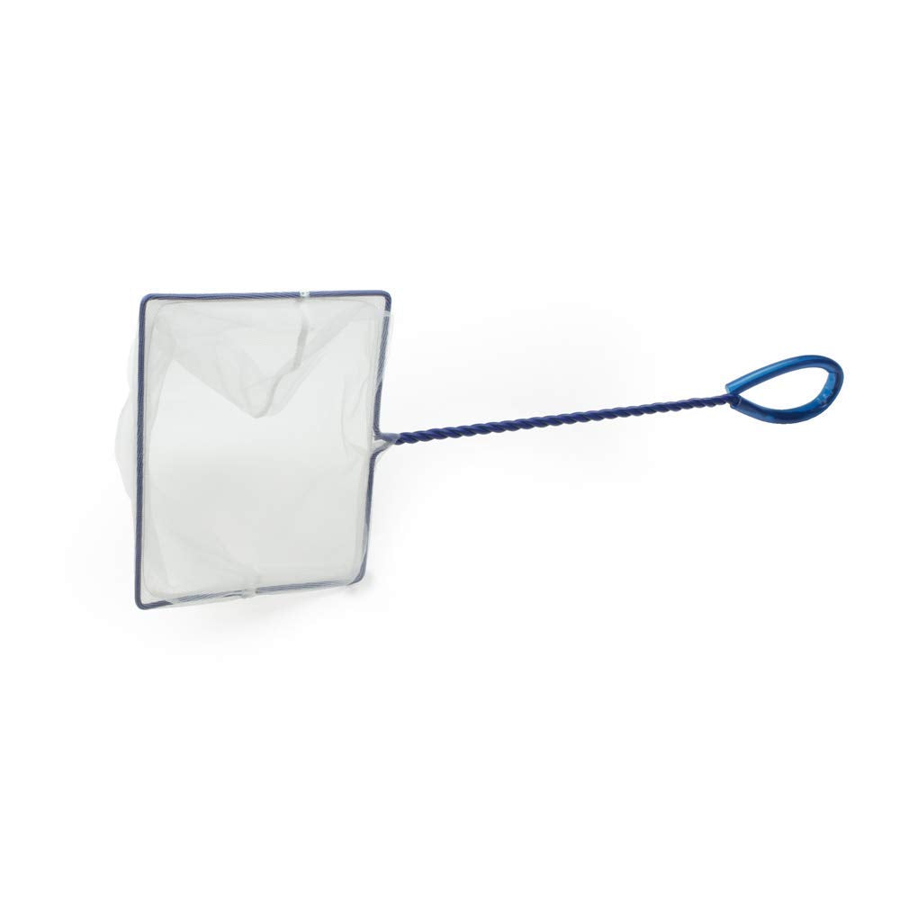 Interpet Fine Mesh Aquarium Net - Medium Size, 4' x 5' Catch Area | Safe for Freshwater & Saltwater
